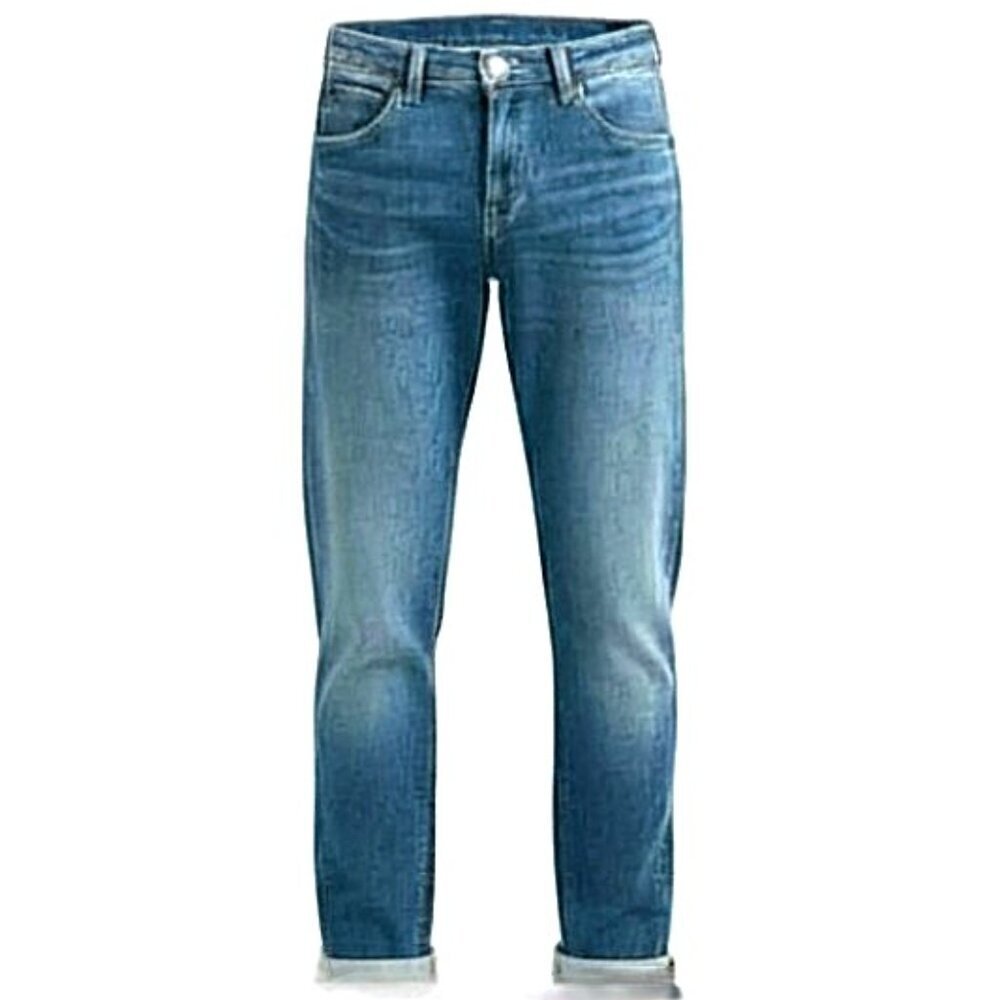 Hudson Bacara Factory Fade Straight Flood Cuff Size 25